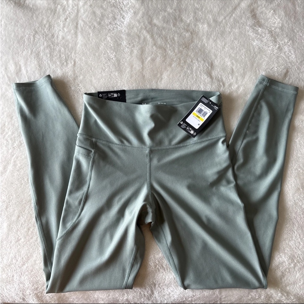 Under Armour Tech Leggings Womens Compression High Rise Medium 26” Inseam NWT